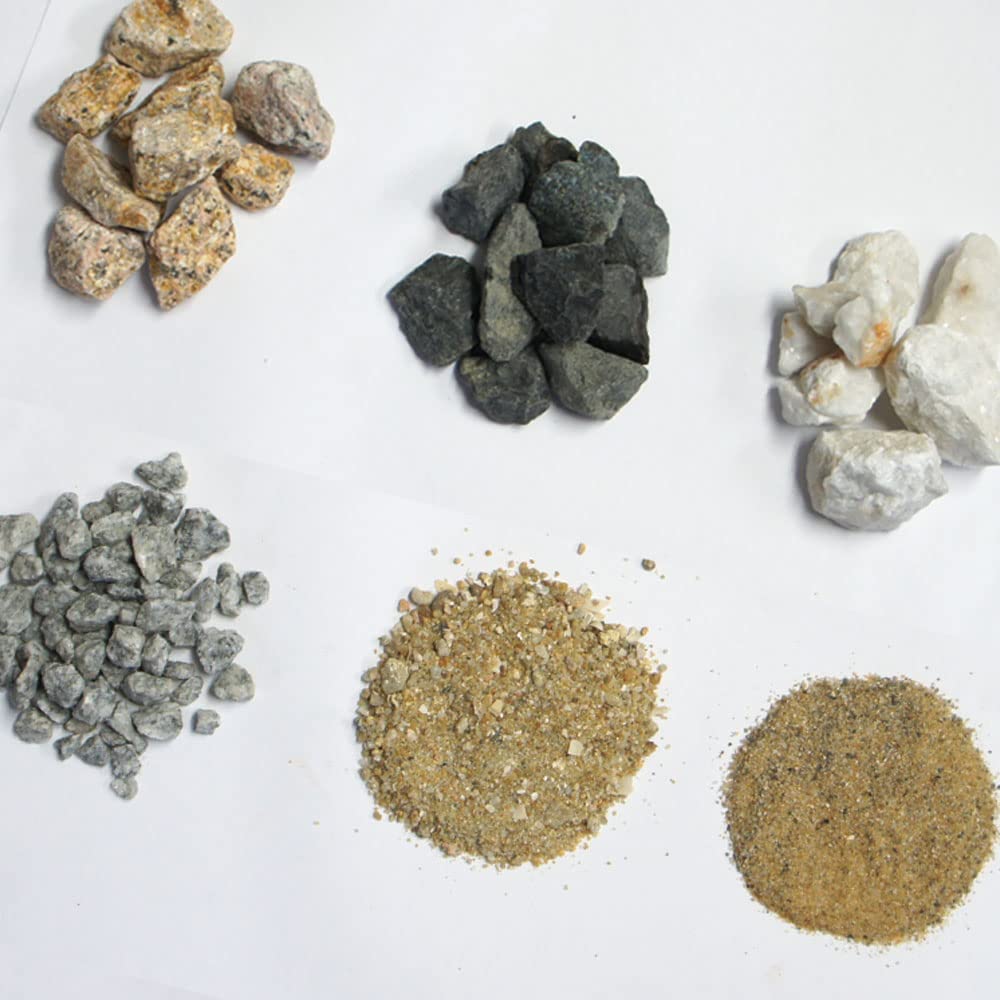 Amazon.co.jp: NITTO SEKKO 【6種サンプル】 砂利 サンプル 国産 砂